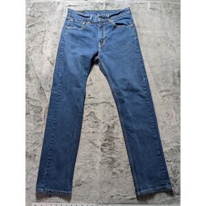 Levi's 505 Regular Fit Jeans Men's Size 31x32 Dark Wash